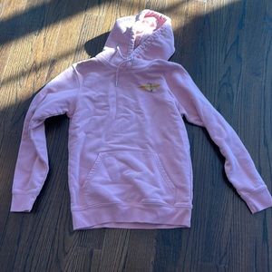 Pink surfing hoodie